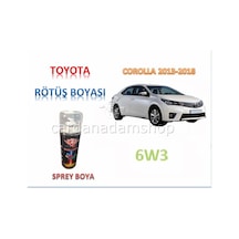 Toyota Corolla 2013-2018 Rötuş Boyası 6W3 400 Ml.