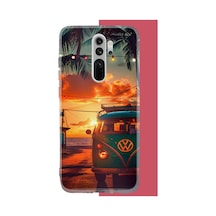 Redmi Note 8 Pro Uyumlu Vw Güneş Batımı.jpeg Baskılı Silikon Kılıf Renkli