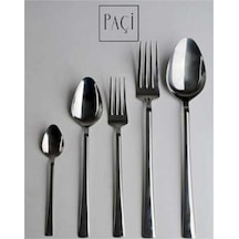Paçi 30 Parça Çatal Kaşık Takımı Gümüş