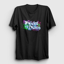 Presmono Unisex Decor Panic At The Disco T-shirt Siyah