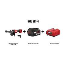 Skil Set-4 Skil Powertools 3923CA Avuç Taşlama 125 MM + Skil  3104AA 4AH Li Batarya Promo + Skil 3122AA 2.4A Şarj Cihazı