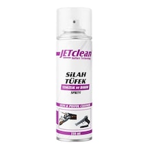 Jetclean 250ml Silah Ve Temizlik Bakım Spreyi 4'ü 1 Arada Koruyucu Yağ Ve Pas Sökücü