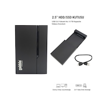 Gabble 2.5 İnç Vidasız Hdd Ssd Kutusu Usb 3.0 6 Tb Destekli Harici Disk Çevirici