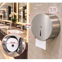 Mini Jumbo Kağıt Verici 27 Cm-304 Paslanmaz Kalite Acar 28900 Gümüş