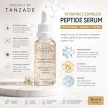 Produkt By Tanzade Vitamin Complex Peptide Serum 30 Ml C Vitamini, Provitamin B5 Ve Peptit Içeren Yüz Serumu