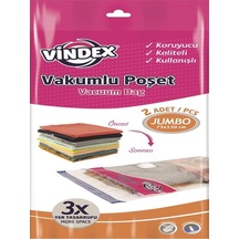 Forbest Leva Vindex Vakumlu Hurc 73 X 130 Cm Vakumlu Poşet Jumbo 2'li Mika 73 X 122 Beyaz Diğer