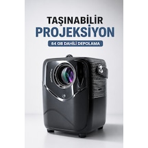Taşınabilir Projeksiyon 64 Gb Dahili Depolama - Lisinya