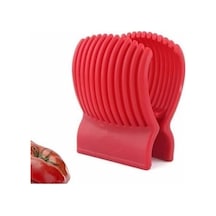 Mandallı Pratik Kolay Meyve Ve Sebze Dilimleme Aparatı Çok Renkli