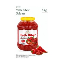 Şifakür Tatlı Biber Salçası Güneşte Kurutulmuş Doğal Gaziantep Ev Yapımı Yemeklik 5 KG