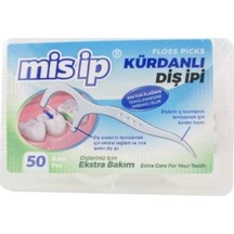 Mis İp Kürdanlı Diş İpi 50 Adet