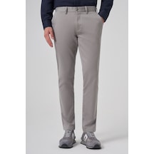 Morven Erkek Gri Pamuk Trend Slim Fit Chino Pantolon 26ks003003100 Gri