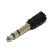 6.3 MM Stereo Erkek 3.5MM Stereo Dişi Adaptör Jak Fişi 2'li Paket