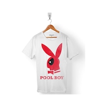 Deadpool Pool Boy 1 2 3 Logo Erkek Tişört 001