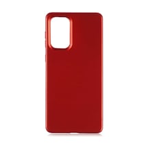 Zore Galaxy A73 Kılıf Ogaa Premier Silikon Kapak - Kırmızı