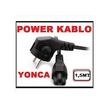 1.5 Metre Notebook Power Kablo Yonca Elektrik Kablosu Güç Kablosu