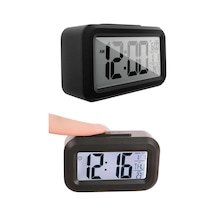 Bay Gece Dijital Masa Saati Dijital Alarmlı Led Ekran Pilli Çalar Saat Najmaddin Diğer