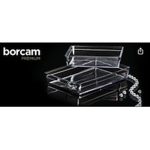 Paşabahçe 59334 Dikdörtgen Borcam Premium