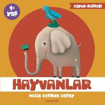 Hayvanlar - Öğren Keşfet Serisi 1 - Melis Coşkun Başay - Literatür Yayıncılık