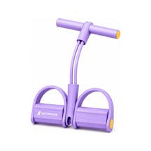 2 Tüplü Body Trimmer Direnç Lastikli Mekik Ve Ev Egzersiz Aleti - Kadınlar Ve Yeni Başlayanlar İçin Mor