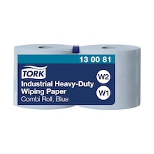 Tork Endüstriyel Ağır Kirler Yüzey Silme Kağıdı Plus W2 3 Katlı Mavi 119 M 130081