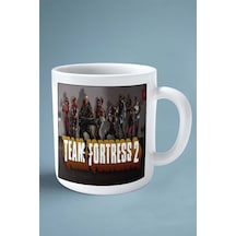 Team Fortress Oyun Baskılı Kupa Bardak Çift Taraflı Kişiye Özel Model 1 Çok Renkli