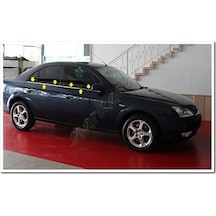 Ford Mondeo Krom Cam Çıtası 2001-2007 4 Parça Paslanmaz Çelik