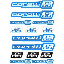 Corelli Bisiklet Sticker Seti Diğer