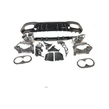 Mercedes W177 A45 Difüzör Ve Krom Egzoz Ucu Seti Hb 2018+