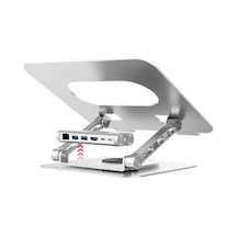 Unıtek 360d Metal 15.6 Notebook Stand Ve 5 I 1 Arada Dockıng Statıon D1109b