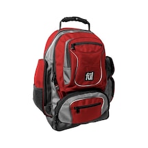 Ful Usa Beale Street Iı Kırmızı 15" Laptop Sırt Çantası Kırmızı - Gri