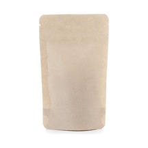 Packtory Kraft Aluminyum Kilitli Doypack Ambalaj 16X27+4 cm. 500 Gr. -50 Adet