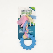 Eurodog - 155 - Puppy Toys Mavi Çark Diş - Edntrend - Kma Oyuncağı