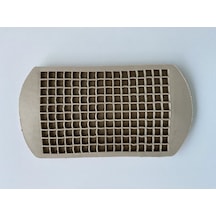 160'lı Mini Küp Şekilli Silikon Buzluk Buz Kalıbı - Gri - Gri