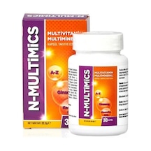 N-Multimics Multivitamin ve Multimineral İçeren Takviye Edici Gıda 30 Kapsül