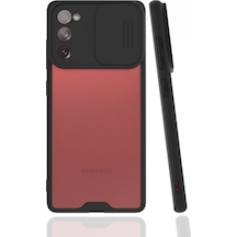 Nettech Samsung Galaxy S21 Fe Uyumlu Platin Kamera Kızaklı Arka