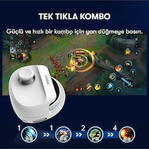 Büro Ev Ofis Oyun Konsolu İçin Beyaz Memo Oyun Tuşu