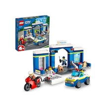 LEGO® City Polis Merkezi Takibi 60370 4+ Yaratıcı Oyuncak Yapım Seti (172 Parça)