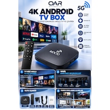 Mx10-5g Android Tv Box 4k Ultra Hd Wi-fi Hdmı Usb Ethernet Bağlantılı Akıllı Tv Kutusu Medya Oynatıcı