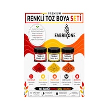 3'lü Set Premium Parafin Soya Wax Toz Mum Boyası Hobi Seti - 10 Cc Kırmızı, Sarı, Turuncu Bkfab3ksrt10g Çok Renkli