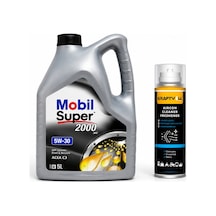 Mobil Süper 2000 XE Acea C3 5W-30 Dpf Motor Yağı 5 L + Klima Bombası 200 ML