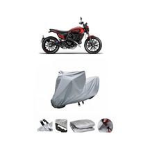 Ducati Scrambler Full Throttle Su Geçirmez Gri Motosiklet Brandası