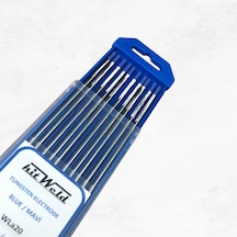 Tungsten Elektrot Mavi Ø3.2x175mm. - 1 Paket 10 Adet