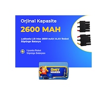 Lubluelu L15 Max 2600 Mah 14.4v Robot Süpürge Batarya