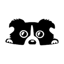 Byr002 Camdan Bakan Köpek Sticker Oto Motor Laptop Duvar Folyo Sticker 10x5 Cm Efsngrck