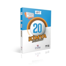 İrde Yayınları Ayt 20 Kimya Denemesi