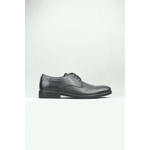 Serdar Yeşi Grady Büyük Numara Hakiki Deri Rahat Hafif Klasik Ayakkabı Erkek-11236-siyah