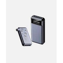 Hızlı Şarjlı 20000 Mah Powerbank 4 Portlu Led Fenerli Çok Renkli