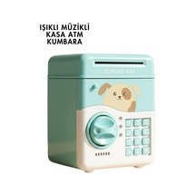 Mey İthalat Sam51 Müzikli Işıklı Kumbara Su Yeşili