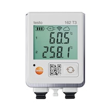 Testo 0572 1623 162 T3 Sıcaklık Dataloggerı -195 İle 1350 C Arası Değişken Sıcaklık Ölçümleri Dahil. Duvar Desteği