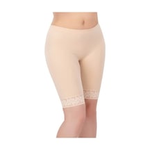 Emay Dikişsiz Soft Kadın Paçalı Dantelli Boxer 3004